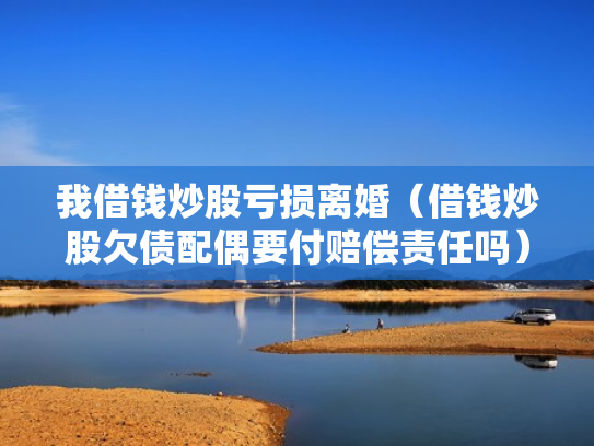 我借钱炒股亏损离婚（借钱炒股欠债配偶要付赔偿责任吗）