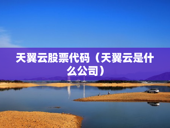 天翼云股票代码（天翼云是什么公司）