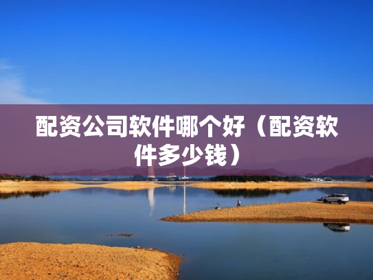 配资公司软件哪个好（配资软件多少钱）