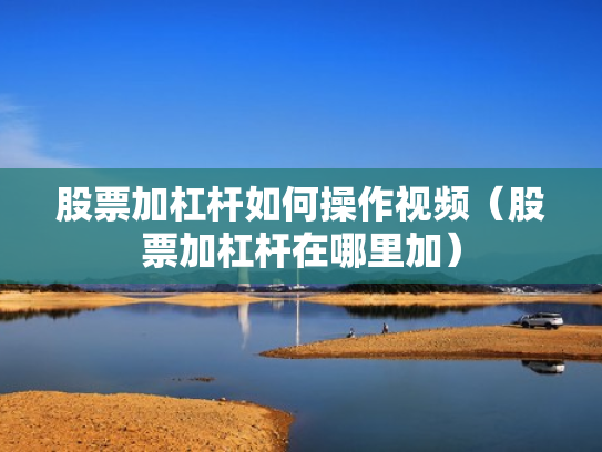 股票加杠杆如何操作视频（股票加杠杆在哪里加）