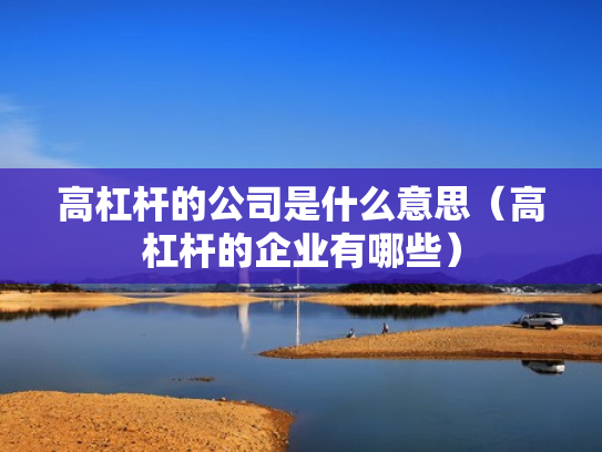 高杠杆的公司是什么意思（高杠杆的企业有哪些）