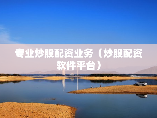 专业炒股配资业务（炒股配资软件平台）