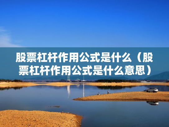 股票杠杆作用公式是什么（股票杠杆作用公式是什么意思）