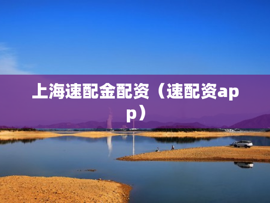 上海速配金配资（速配资app）