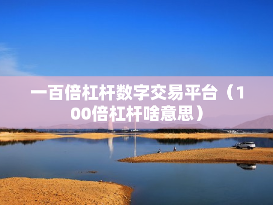 一百倍杠杆数字交易平台（100倍杠杆啥意思）