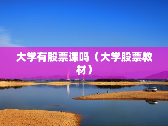 大学有股票课吗（大学股票教材）