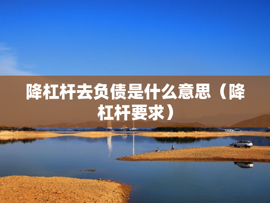 降杠杆去负债是什么意思（降杠杆要求）