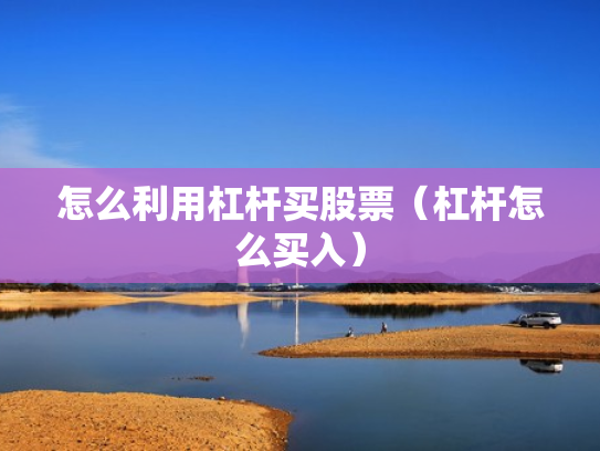 怎么利用杠杆买股票（杠杆怎么买入）